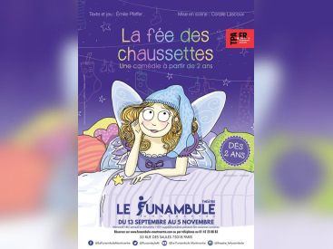 La fée des chaussettes, le spectacle poétique à voir en famille au théâtre le Funambule (18e)