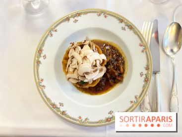 Restaurant Benoit Paris - Champignons d"automne