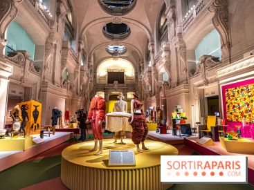 Exposition Années 80 au MAD - nef - jean paul Gaultier