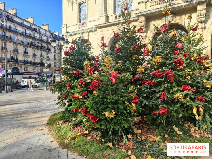 Noël Paris visuels - cadeau - sapin - Marché de Noël - cadeau de Noël - décoration - Mairie 11e