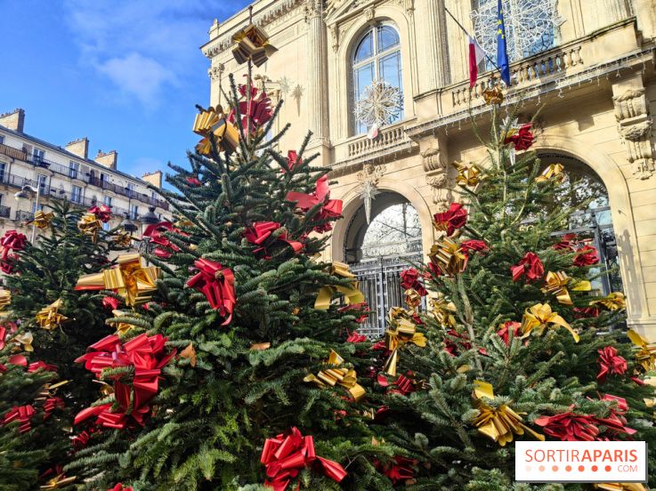 Noël Paris visuels - cadeau - sapin - Marché de Noël - cadeau de Noël - décoration - Mairie 11e