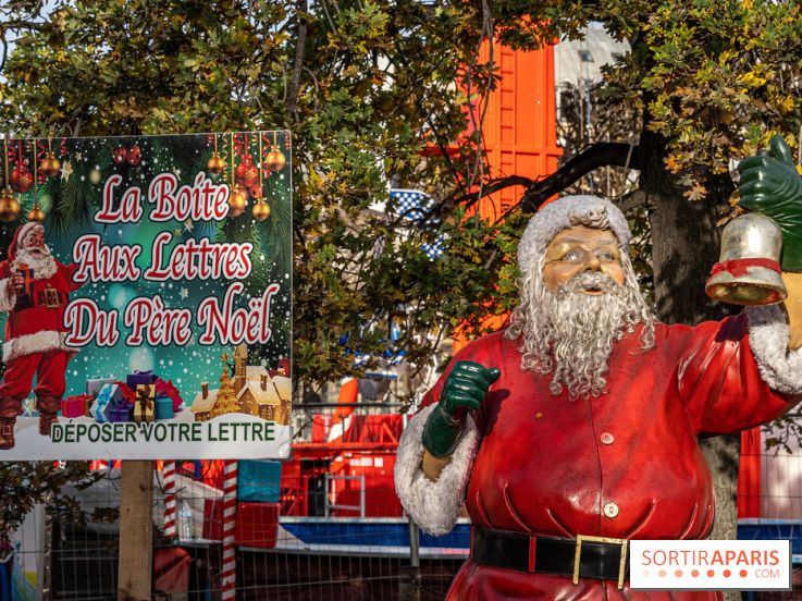 Noël Paris visuels - Père Noel - marché de noël