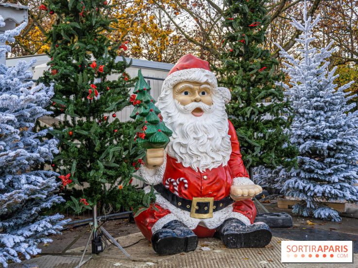 Noël Paris visuels - Père Noel - marché de noël