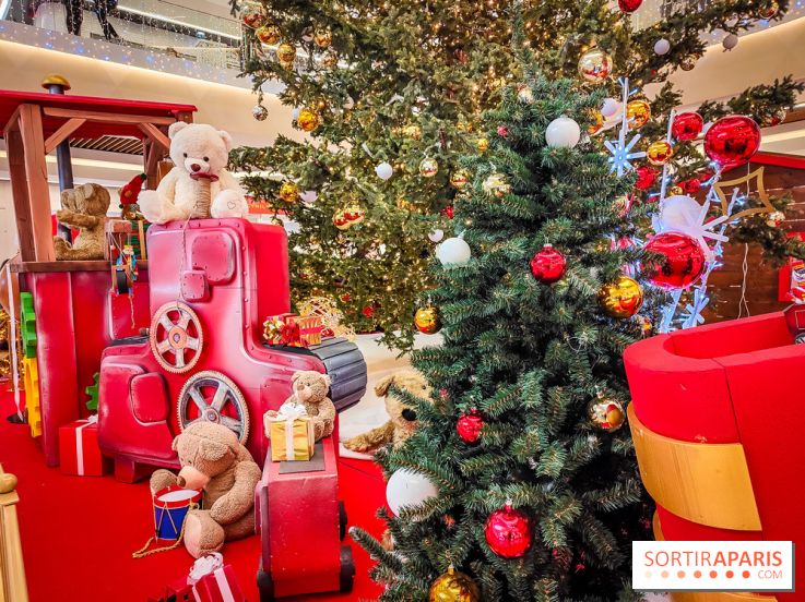 Noël Paris visuels - cadeau - sapin - Créteil soleil