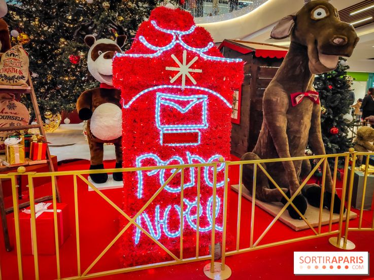 Noël Paris visuels - cadeau - sapin - lettre père noël - Créteil soleil