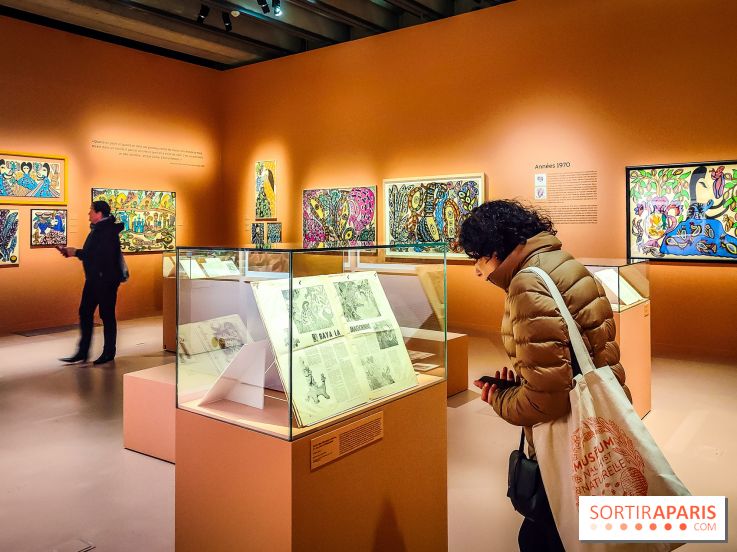 Baya, femmes en leur jardin, l'exposition poétique à l'Institut du monde arabe - nos photos