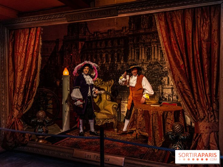 Noël à Vaux-le-Vicomte 2022, les 400 ans de la naissance de Molière - Musée des équipages - l'entrée des artistes