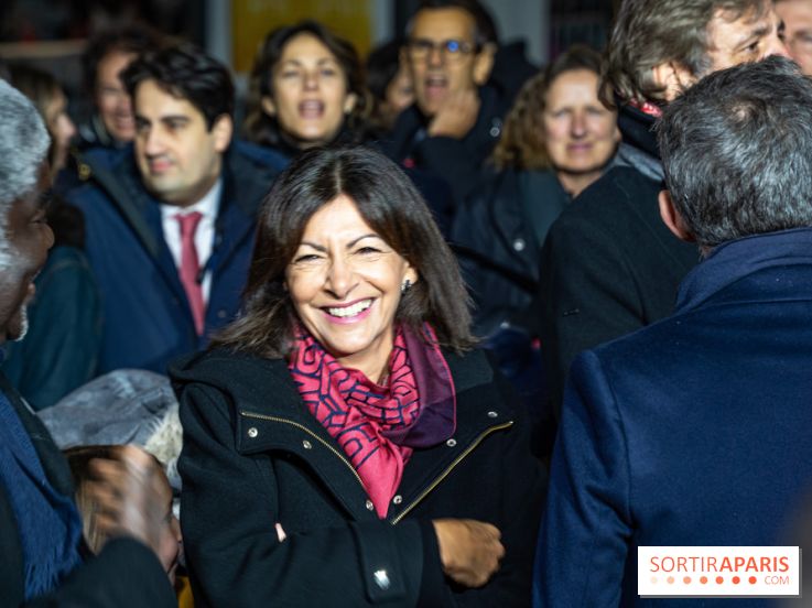 Illuminations nations des Champs-Élysées 2022, inauguration avec Tahar Rahim