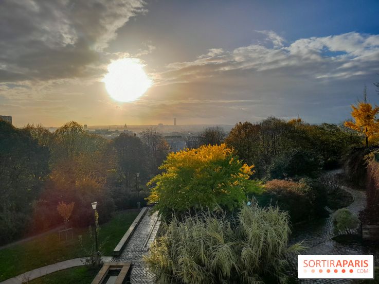 Visuels - Parc de Belleville en automne 
