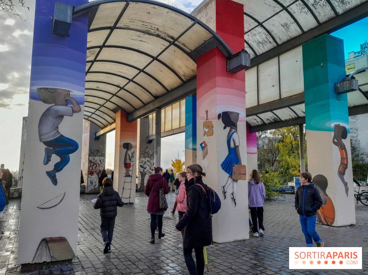 Visuels - Parc de Belleville en automne 