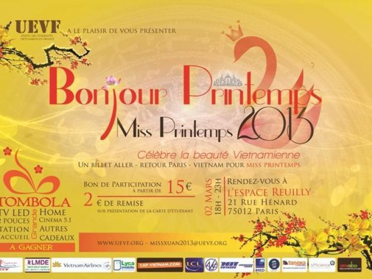 Miss Printemps 2013