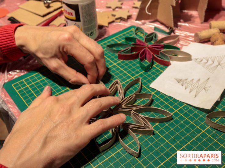 Atelier créatif chez HOBA en famille