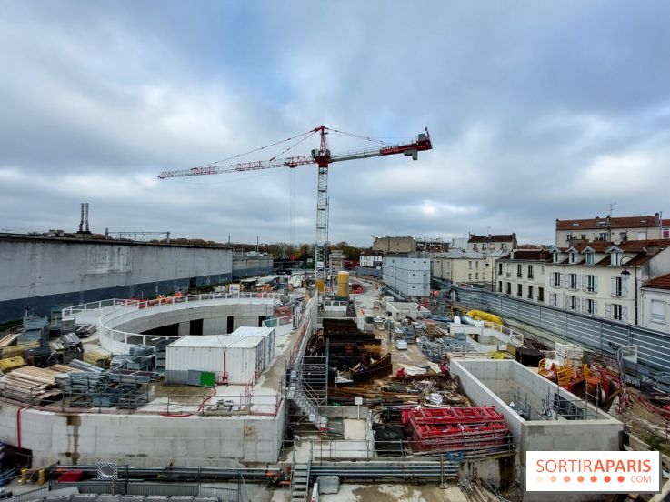Le Grand Paris Express, visite du chantier de la gare Saint-Maur - Créteil, nos photos