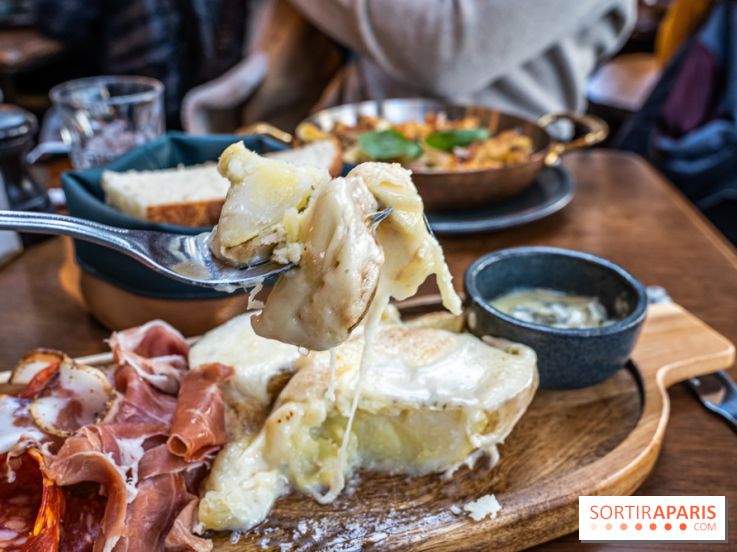 Raclette italienne chez I Grappoli à Paris