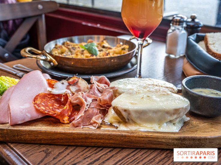 Raclette italienne chez I Grappoli à Paris