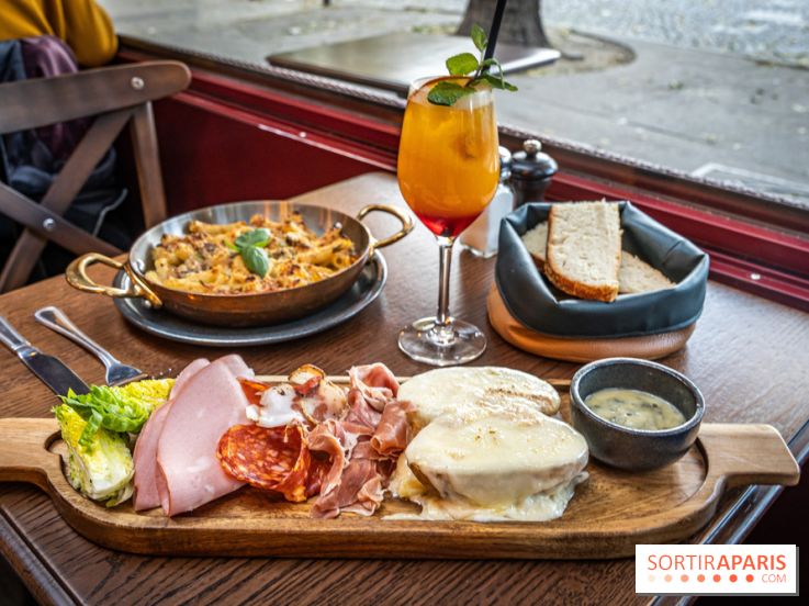 Raclette italienne chez I Grappoli à Paris