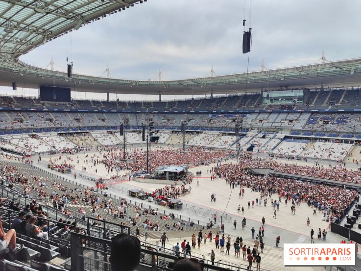 Visuels salles de spectacle et théâtres - concert Stade de France