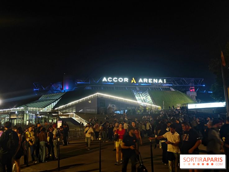 Visuels salles de spectacle et théâtres - Accor Arena Bercy nuit