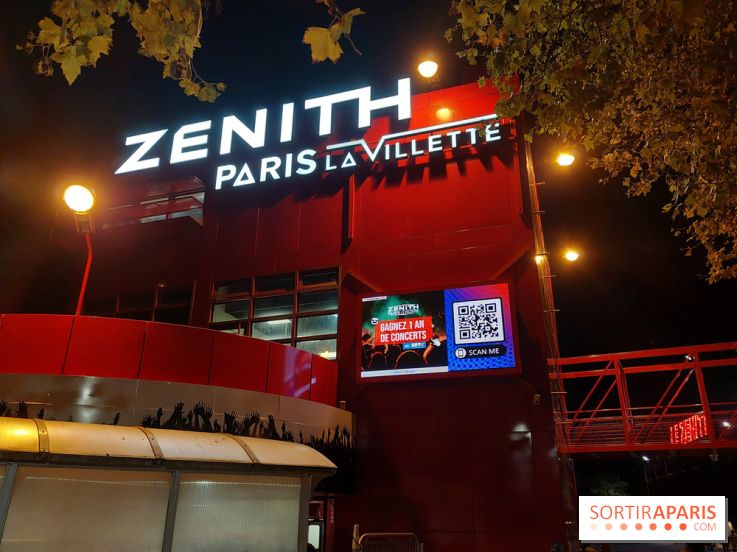 Visuels salles de spectacle et théâtres - Zénith de Paris