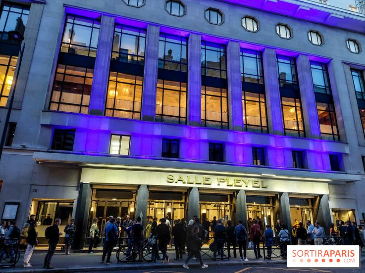 Visuels salles de spectacle et théâtres - Salle Pleyel extérieur