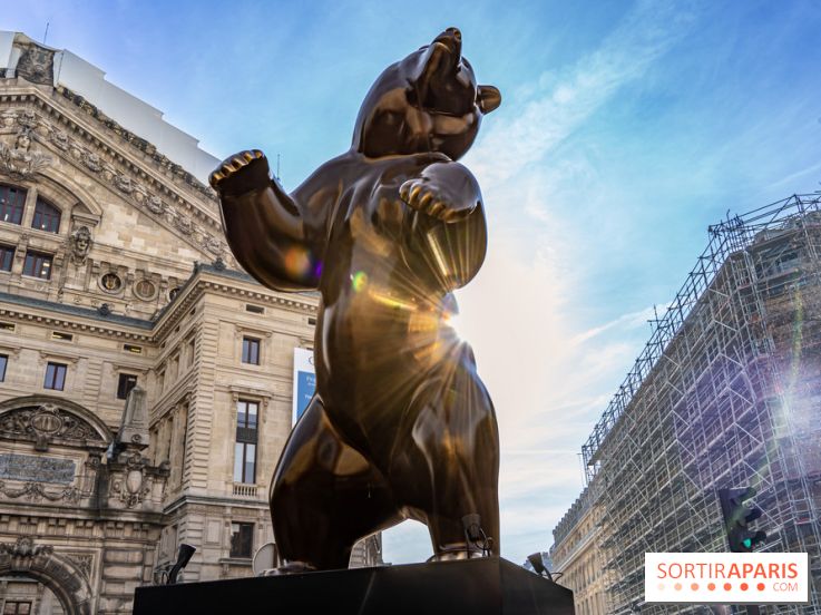 Exposition Fragiles colosses Boulevard Haussmann - photos - Michel Bassompierre
