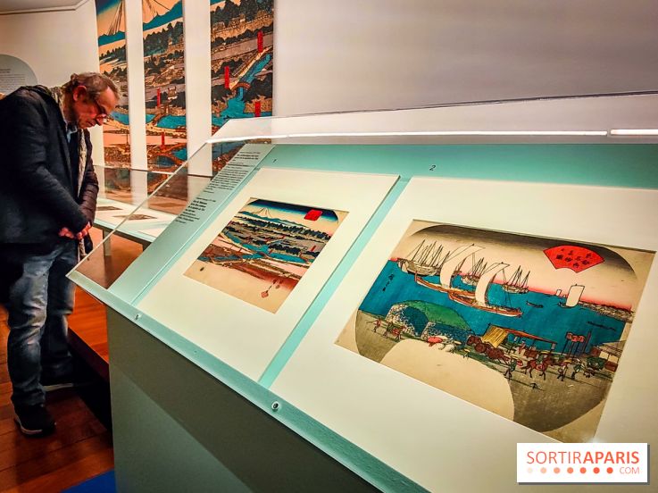 Hiroshige et l'éventail : voyage au Japon du XIXe siècle avec la sublime exposition du musée Guimet  - IMG20230214103617