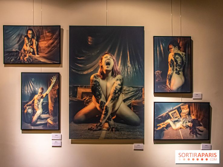 Exposition tatouage Idan Wizen La Peau Repensée galerie La Lison