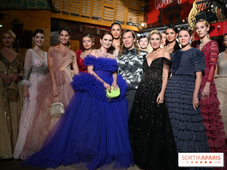 © Rachid Bellak  - Christophe Guillarmé et ses mannequins (1)