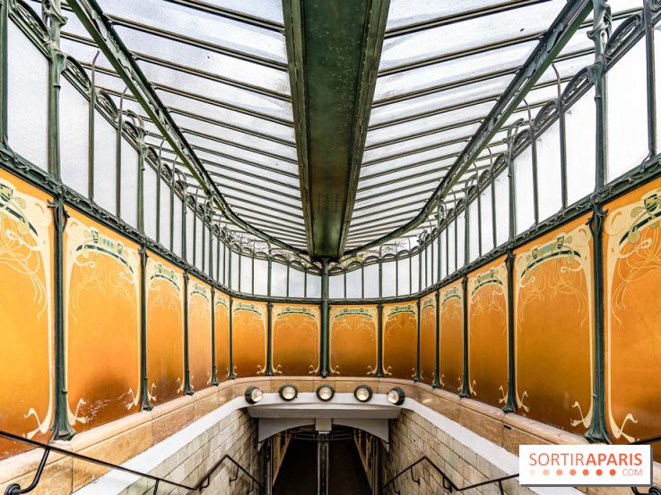 Le dernier édicule de type B d'Hector Guimard - Métro Porte Dauphine