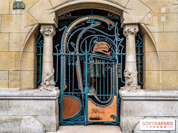 Le Castel Béranger par Hector Guimard - immeuble Art Nouveau de Paris -  A7C5014