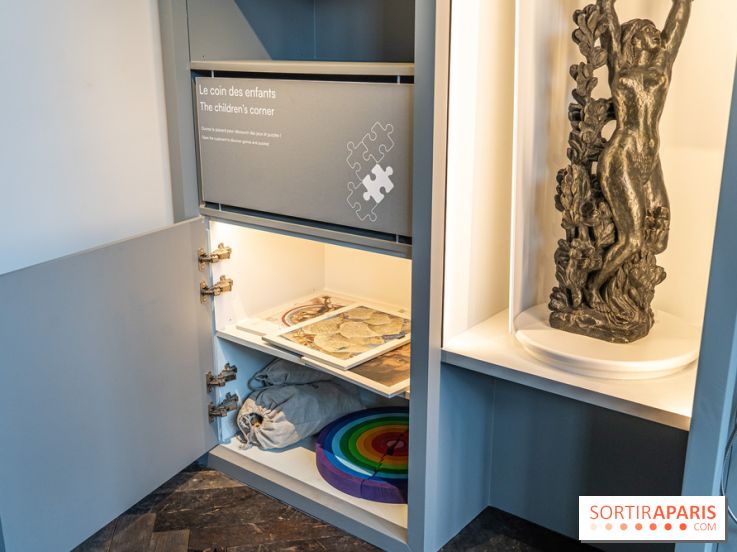 Musée Bourdelle rénové -  salle des techniques - jeux enfants