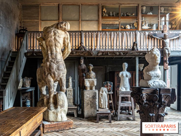 Musée Bourdelle rénové -  atelier de sculpture