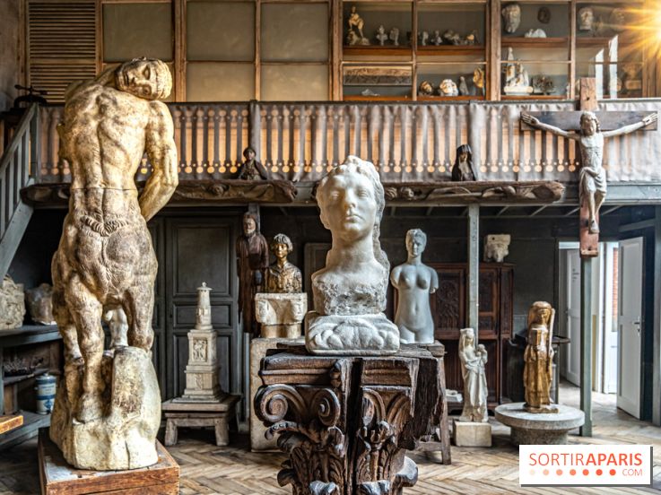 Musée Bourdelle rénové -  atelier de sculpture