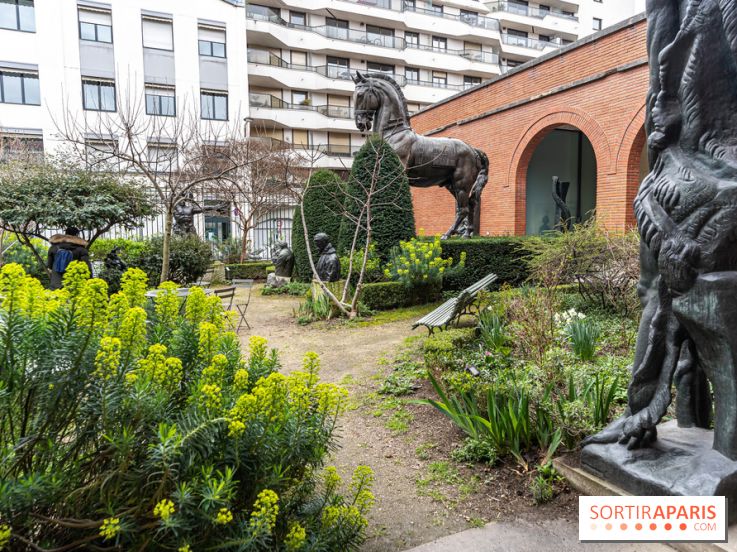 Musée Bourdelle rénové -  jardin