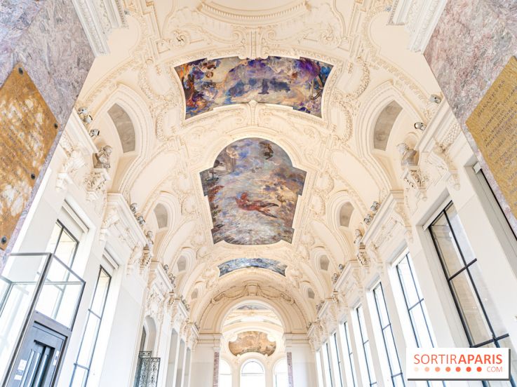 Petit Palais - Collection permanente  -  plafond galerie sud - Alfred Philippe