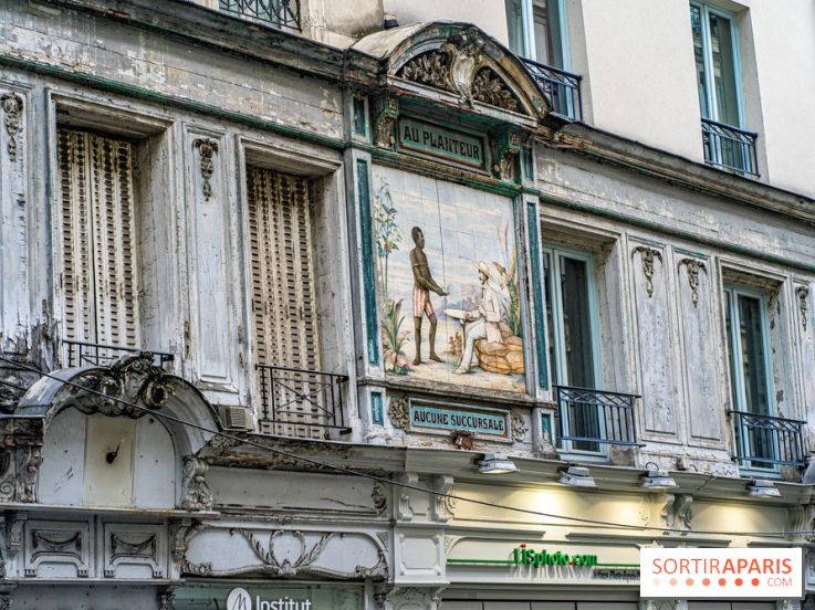 L'historique enseigne Au Planteur côté Montorgueil