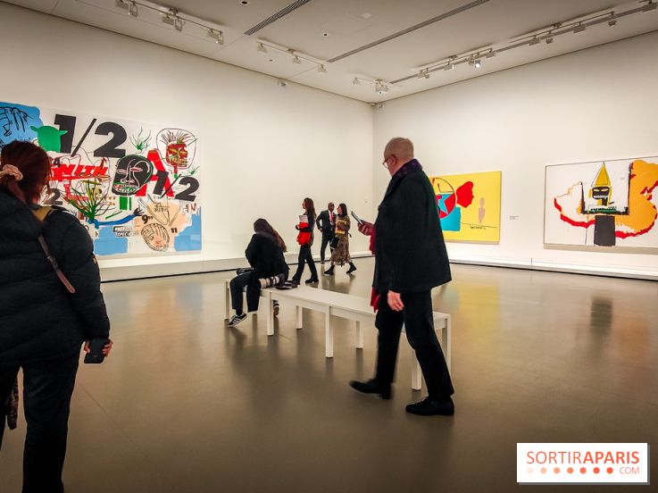 Exposition Basquiat x Warhol à la Fondation Louis Vuitton : voyage dans le New-York des années 1980 - IMG20230404104253