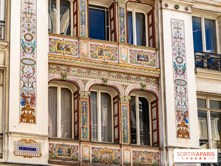 La façade de l’immeuble Anatole Jal pour Pierre-Jules Jollivert - Cité Malesherbes -  A7C9386