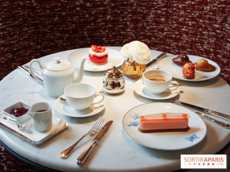 Butterfly Pâtisserie de Matthieu Carlin à l'Hôtel de Crillon - Table du Salon de Thé (1)