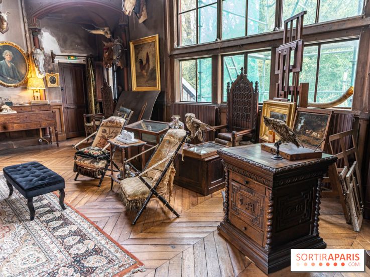 Château et atelier Rosa Bonheur à Thomery - vue atelier