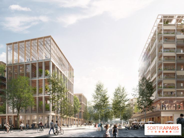 Jeux Olympiques de Paris 2024 : chantier du village des athlètes - MicrosoftTeams image