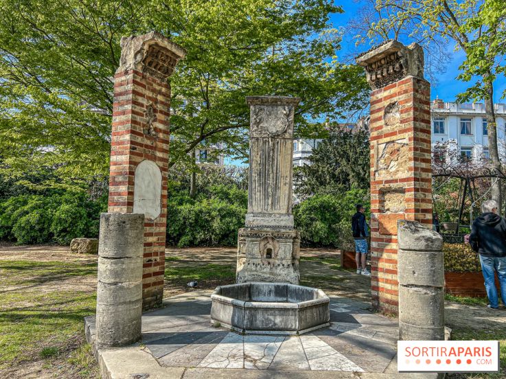Parc de Bécon à Courbevoie - Pavillon des Indes - Cerisiers en fleurs - IMG 5103