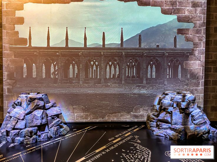 Harry Potter l'exposition bataille poudlard sorts