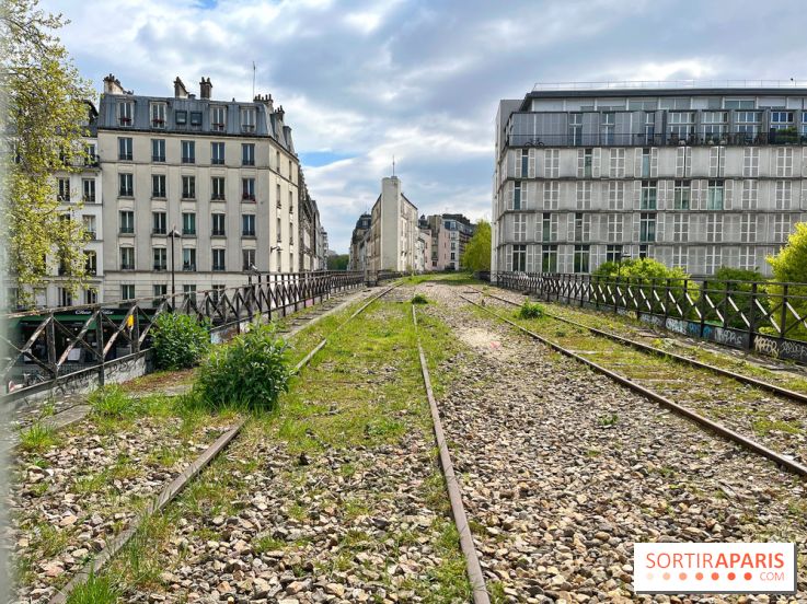 Balade sur la Petite Ceinture du 19e