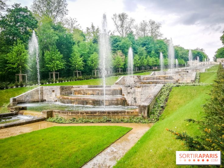 Domaine et parc de Sceaux cascade fontaine