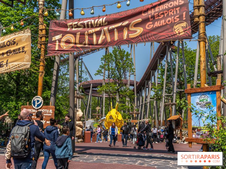 Festival Toutatis au Parc Astérix - inauguration officielle