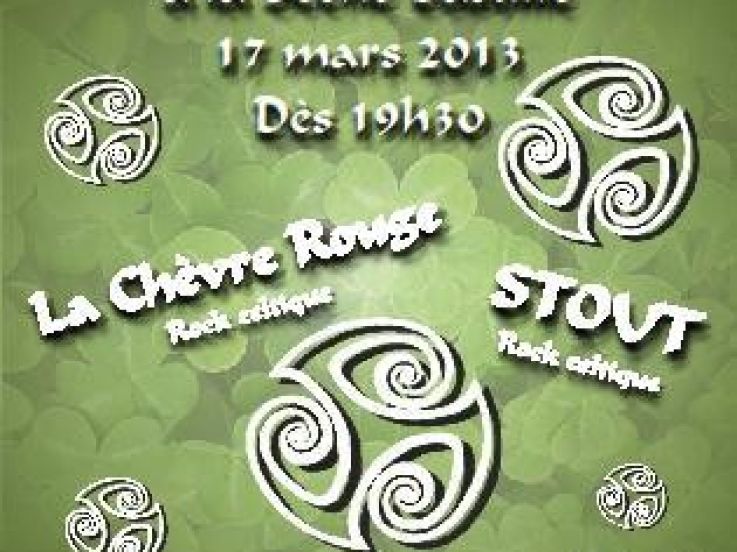 Soirée spéciale Saint-Patrick : STOUT et La Chèvre Rouge en concert