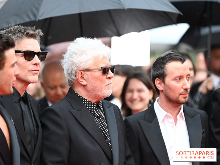 ©Rachid Bellak - Jason Fernandez, Ethan Hawke, Pedro Almodóvar et Anthony Vaccarello