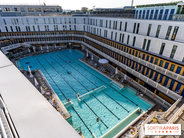 La terrasse d'été en rooftop du Molitor 2023
