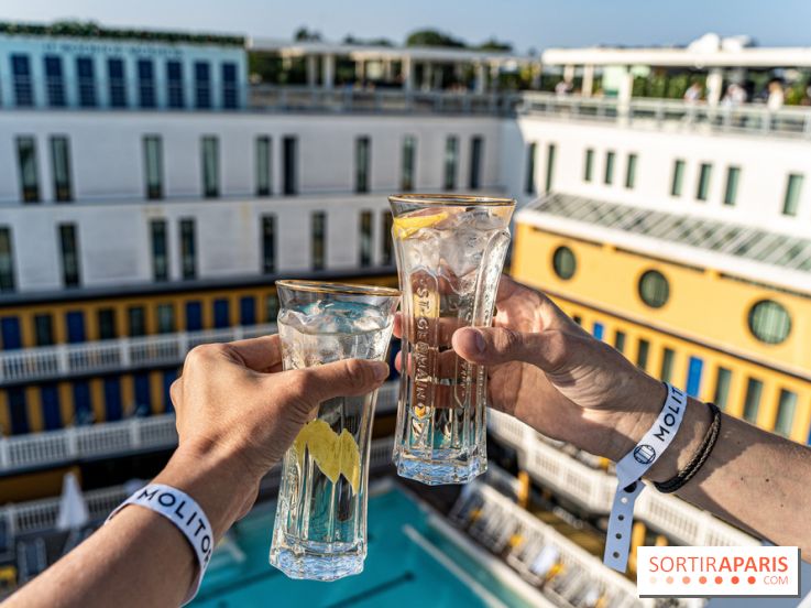 La terrasse d'été en rooftop du Molitor 2023